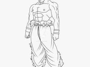 Goku Ultra Instinct Coloring Pages