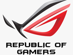 Republic Of Gamers Asus Logo Png - Logo Asus Rog Png