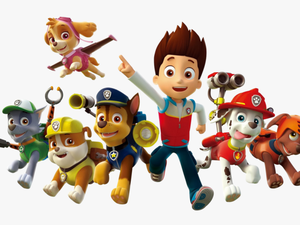 Paw Patrol All Character Png Kid