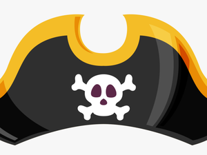 Transparent Cartoon Pirate Hat