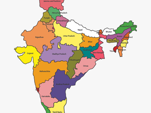 #india #indian #map - India Map Hd Download