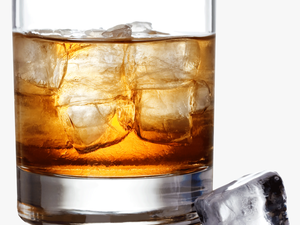 Whisky Whiskey Png Whiskey Ice - Whiskey Glass With Ice Png
