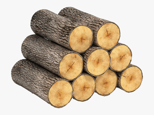Firewood Sacked Png Hd - Stack Of Wood Logs