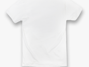 White T Shirt Back Side - White Shirt Back Png