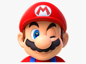 Transparent Mario Face Png - Sup