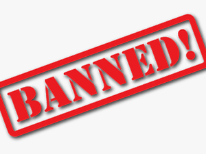 Banned Logo Png - Transparent Ba