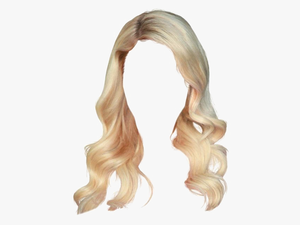 Blonde Wig Png - Transparent Blo