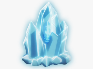 Transparent Ice Png - Blue Ice Crystals Png