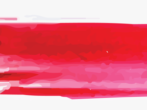 Transparent Red Paint Png - Pink