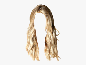 Hair Wig Png - Long Blonde Hair 
