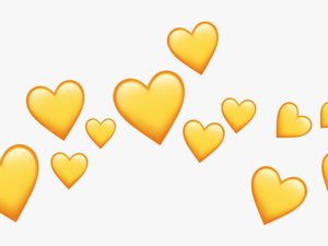 Transparent Heart Emoji Backgrou