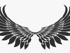 Transparent Bird Wing Png - Wing Tattoo Png