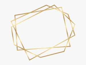 #geometric #frame #border #gold - Gold Geometric Lines Borders