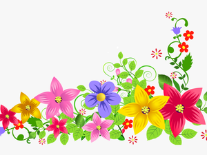New Background Flowers Design Png - Flower Png Images Hd