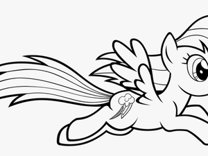 Free Download Rainbow Dash Coloring Pages - My Little Pony Coloring Rainbow Dash
