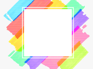 Transparent Colorful Png - Colorful Frame Vector Png