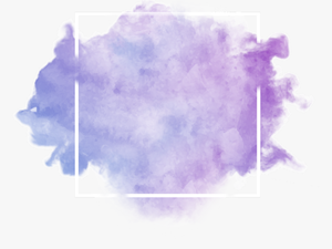 #ftestickers #background #frame #smoke #coloredsmoke - Watercolor Frame Border Png