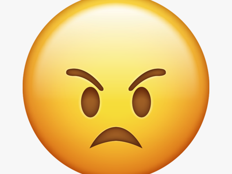 Pin By Pngheart On - Transparent Background Mad Angry Emoji