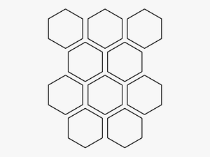 Hexagon Patterns Png - Printable