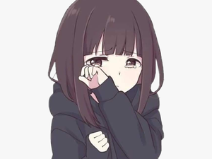 Cute Anime Girl Crying