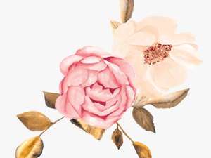 2 A Copy - Rose Gold Flowers Clipart
