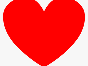 Transparent Coração Vermelho Png - Love Heart