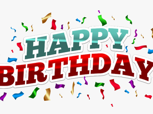 Transparent Background Happy Birthday Png Text