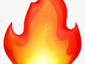 Clipart Shapes Fire - Transparent Background Fire Emoji Png