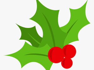 Holly Christmas Tree Berry Free Picture - Holly Leaf Transparent Background