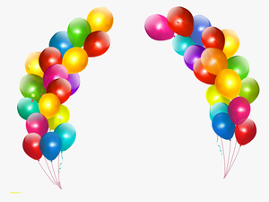 Balloon Birthday Party Clip Art 