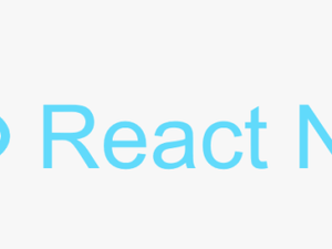 React Native - Transparent React Native Logo Png