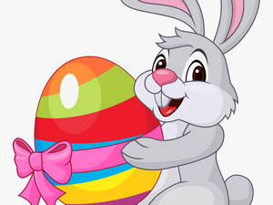 Transparent Easter Bunny Png - E