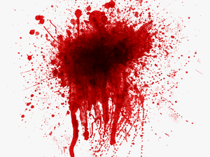 T-shirt Blood Art Clip Art - Blood Splatter