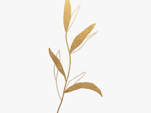 Gold Leaf Split Background Old Rectory Placement - Needlework