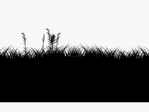 Clipart Freeuse Library Grass Silhouette Clipart - Silhouette