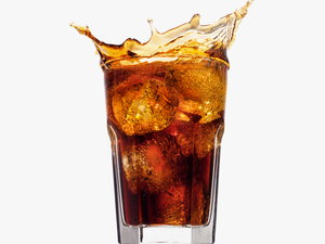 Cold Drink Glass Png - Soft Drinks And Water