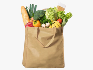 Grocery Png Picture - Transparent Background Grocery Bag Png