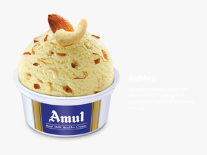 Rajbhog - Amul Cup Ice Cream