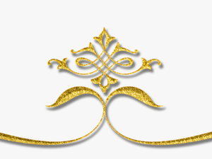 Transparent Royal Frame Png - Gold Flower Design Png