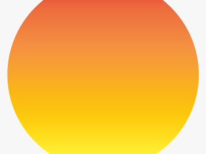 Sunrise Clipart Summer Birthday - Orange Red Yellow Circles