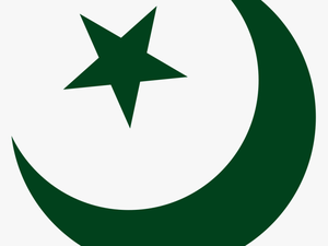 Pakistan Crescent And Star Png