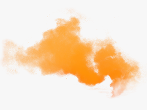 #cloud #orange #fog #spray #spraypaint #orangeclouds - Transparent Orange Clouds Png
