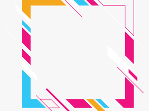 Transparent Pink Square Png - Square Banner Png