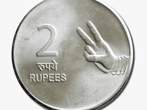 2 Finger Rupee - Indian 2 Rs Coin