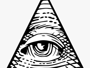 Transparent Illuminati Png - All Seeing Eye Png