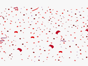 Confetti Red And Blue Png