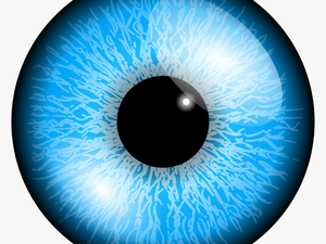 Clip Art Eyes Png - Blue Eye Len