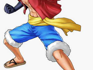 Transparent Luffy Chibi Png - One Piece World Seeker Luffy Png