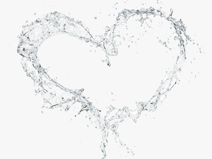 #water #splash #heart #hearts #e
