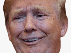 Trump Funny Face - Trump Head Transparent Background